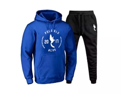 Imagem do Conjunto Calça e Blusa Moletom Polo Canguru Agasalho 2 peças