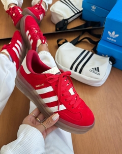 Tênis Feminino Moda Gazelle Plataforma 34 AO 39 Vermelho - comprar online