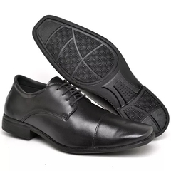 Sapato Social Masculino Cadarço 37 ao 44 Preto - comprar online