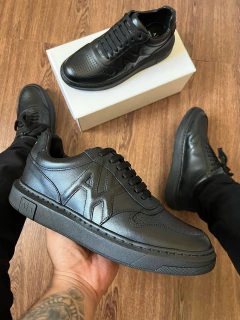 Tênis Masculino Modelo Armani Exchange Couro 38 ao 43 na internet
