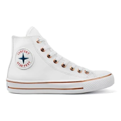 Tênis Botinha Modelo All star Feet 34 ao 41 Branco - netpizante
