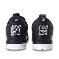 Tênis Modelo Lv 54 Trainer Linha Premium 38 ao 43 Black White - netpizante