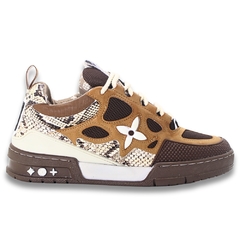 Tênis Modelo Lv 54 Trainer Linha Premium 38 ao 43 Caramelo - comprar online