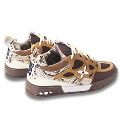 Tênis Modelo Lv 54 Trainer Linha Premium 38 ao 43 Caramelo - loja online