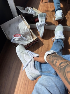 Tênis Modelo Knu Skool Retro Drizzle Disponível 34 ao 43 Branco Gelo - loja online