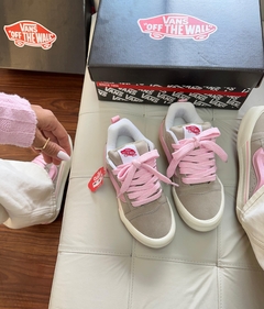Tênis Modelo Vans Knu Skool Prime Feminino 34 ao 39 Rosa - comprar online