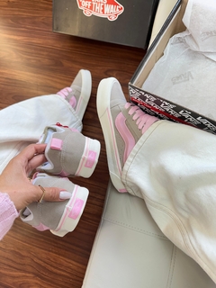 Tênis Modelo Vans Knu Skool Prime Feminino 34 ao 39 Rosa - loja online