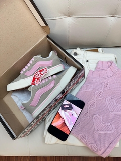Imagem do Tênis Modelo Vans Knu Skool Prime Feminino 34 ao 39 Rosa