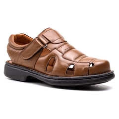 Sandália Masculina Comfort Massageadora em Couro Pelica de Carneiro 36 ao 47 - comprar online
