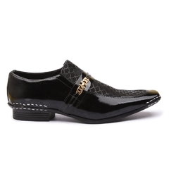 Sapato Social Masculino Bico Fino 37 ao 44 Couro Semi Cromo - comprar online