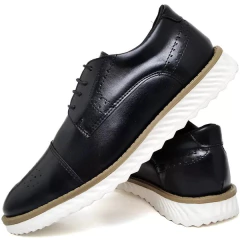 Sapato Masculino Social Oxford Cadarço 37 ao 44 Preto - comprar online