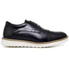 Sapato Masculino Social Oxford Cadarço 37 ao 44 Preto - netpizante