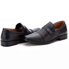 Sapato Social Comfort Masculino em Couro Legitimo Solado Costurado Não Descola - netpizante