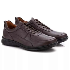 Sapato Social Comfort Masculino Em Couro Solado Casual - netpizante