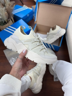 Tênis Modelo adidas Unissex Knit Meia-Branco - comprar online