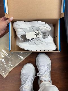 Tênis Modelo adidas Unissex Knit Meia-Branco - netpizante