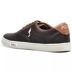 Sapatênis Modelo Polo Masculino 37 ao 44 -Marrom - loja online