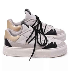 Tênis Feminino Via G-Stock Fusion Couro Legítimo, Super leve na internet