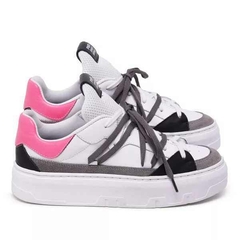 Tênis Feminino Via G-Stock Fusion Couro Legítimo, Super leve na internet