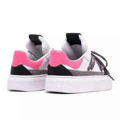 Tênis Feminino Via G-Stock Fusion Couro Legítimo, Super leve - netpizante