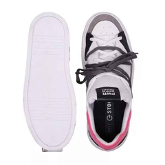 Tênis Feminino Via G-Stock Fusion Couro Legítimo, Super leve - loja online