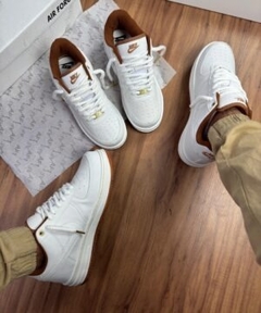 Tênis Modelo Air Force Branco Látex Premium 38 ao 43 - netpizante