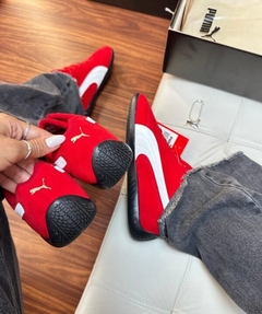 Tênis Modelo Puma Speed Cat Vermelho 34 ao 39