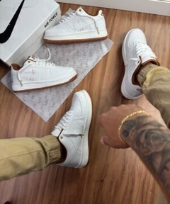 Tênis Modelo Air Force Branco Látex Premium 38 ao 43 - comprar online