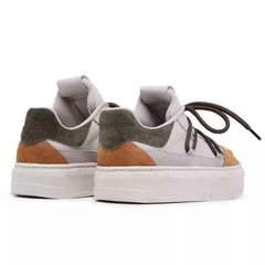 Tênis Feminino Via G-Stock Fusion Couro Legítimo, Super leve - netpizante