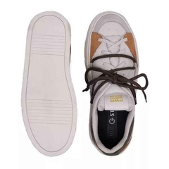 Tênis Feminino Via G-Stock Fusion Couro Legítimo, Super leve - loja online