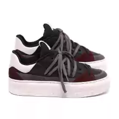 Tênis Feminino Via G-Stock Fusion Couro Legítimo, Super leve