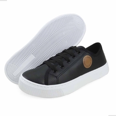 Tênis Casual Moda Feminina Love Itzy Preto - comprar online