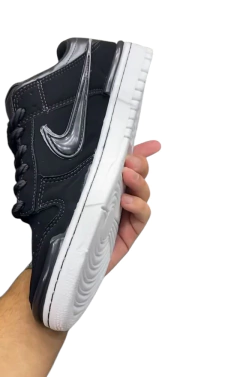 Imagem do Tênis Moda Masculina Twist Nubuck Preto 38 ao 43