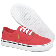 Tênis Feminino Sola Baixa Old Street Estiloso Polo Blu do 33 ao 40