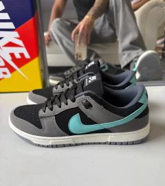 Tênis Dunk Low pro Grafite Azul Turquesa Disponível 38 ao 43 - netpizante