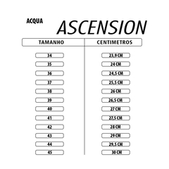 Imagem do Sapatilha Náutica unissex Ascension Acqua Live Super leve Numeração 34 ao 48