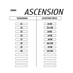 Novo Tênis Conga Basic Ascension Star na internet