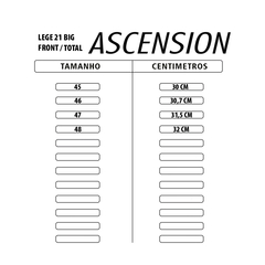 Tênis Masculino Ascension Lege Big 21 Tamanho Especial 45 ao 48 - loja online