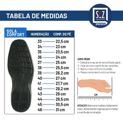 Bota Masculina Modelo Comfort Com Zíper Solado Costurado Palmilha Macia 33 ao 46