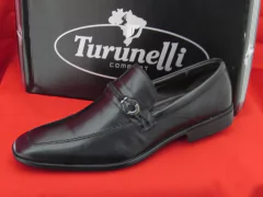 Sapato Masculino Social Turunelli Madri Preto. Nova Coleção - netpizante