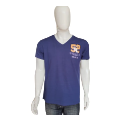 Camisa Sallo Gola V Moda Casual - loja online