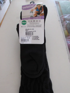 Meia Selene Aeróbica Cano Médio Feminina Preto - comprar online