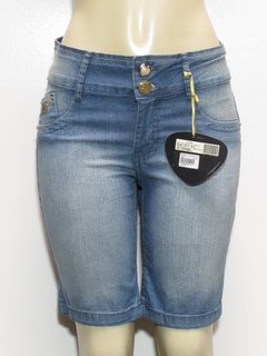 Bermuda Feminina Skinny Longuete Media Aion