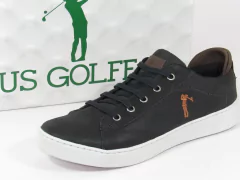 Sapatênis Us Golfe Masculino Em Couro Casual na internet