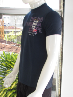 Camiseta Masculina Sallo Gola Redonda Marinho Índigo - netpizante