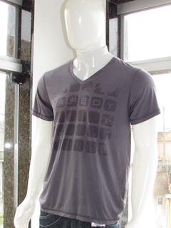 Camisa Masculina Rapboy Gola v Manga Curta