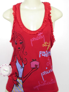 Blusa Regata Feminina Navista