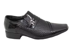 Sapato Jota Pe Social 40713 Preto Verniz. Nova Coleção na internet