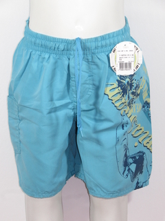 Bermuda Masculina Infantil Tactel Mini Arte - comprar online