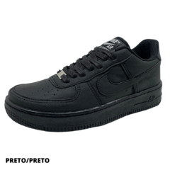 Tênis Unissex Air Force 01 Linha Premium Bleck